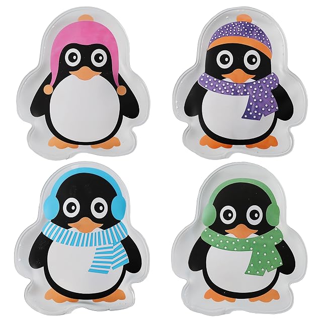 Cepewa Viererset Taschenwärmer in Pinguinform