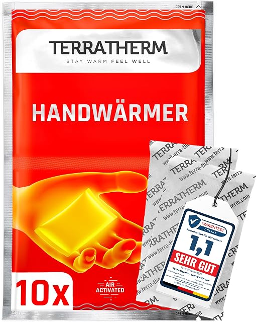 TerraTherm luftaktivierte Handwärmer