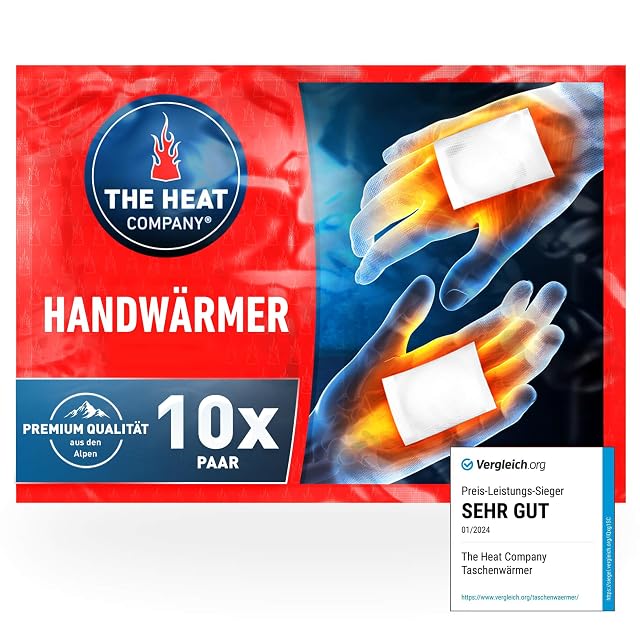 The Heat Company Handwärmer, zehn Paar