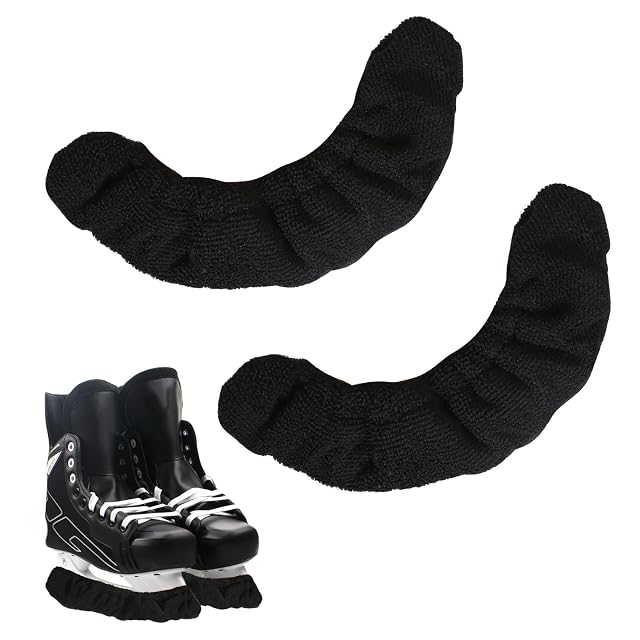 BELIHOME Paar Mikrofaser-Kufenstrümpfe für Schlittschuhe