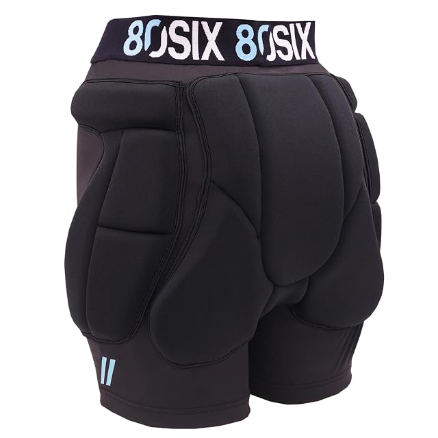 80SIX gepolsterte Protektorenhose fürs Snowboarden