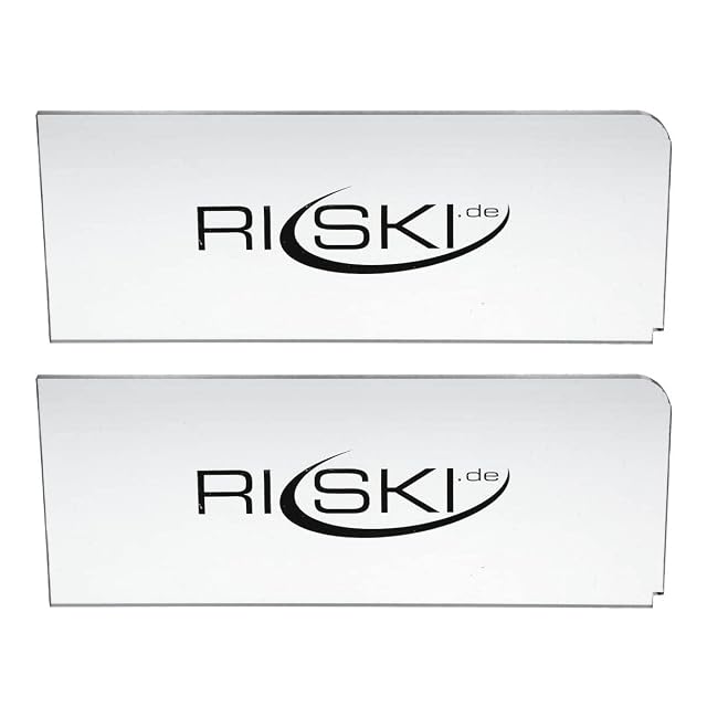 RiSki Paar 5-mm-Plexi-Wachsklingen