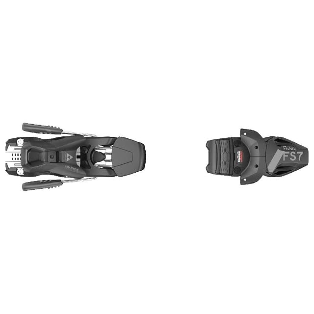 Fischer FS7 GW CA Juniorbindung in Schwarz mit 90-mm-Stopper