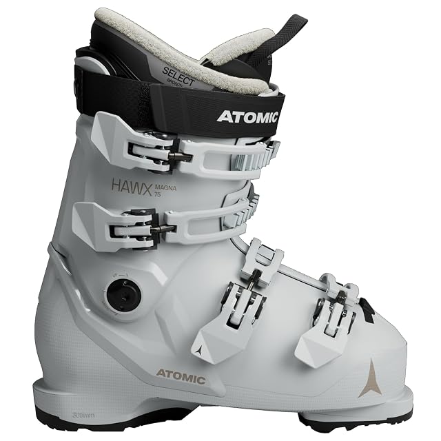 Atomic Hawx Magna 75 W Damen-Skischuh in Eis und Schwarz