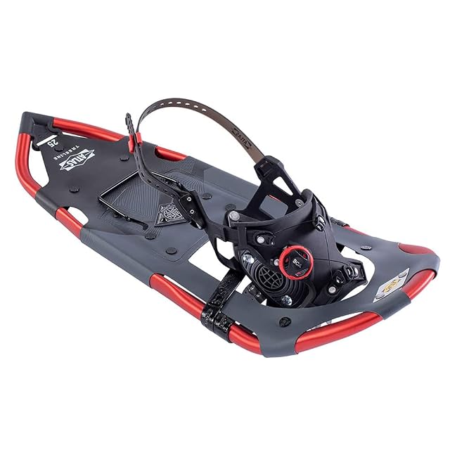 K2 Atlas Treeline Schneeschuh, 64 cm, Anthrazit und Rot