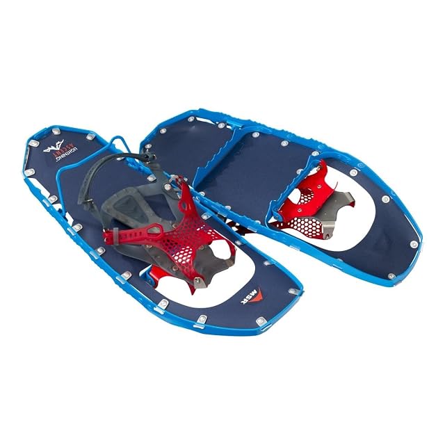 MSR Lightning Ascent 22 ultraleichter Aluminium-Schneeschuh in Kobaltblau